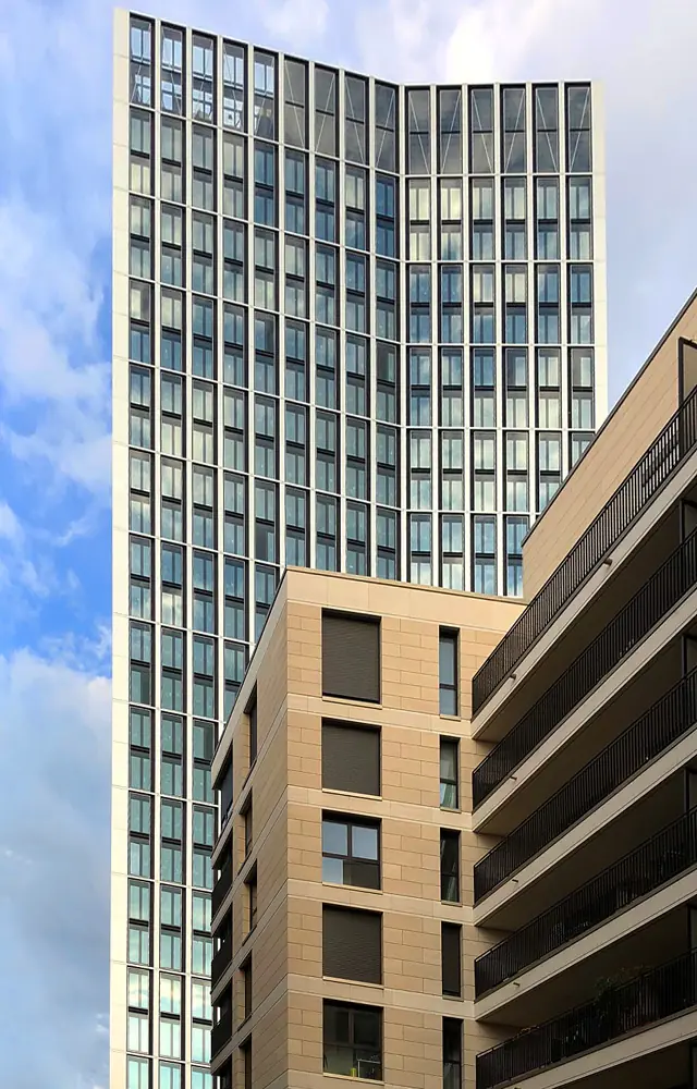 WINX Büroturm, Frankfurt am Main – Ansicht 2